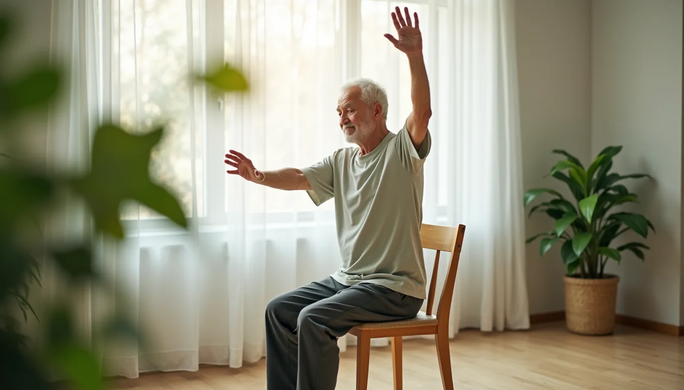Free Chair Exercises for Seniors PDF
