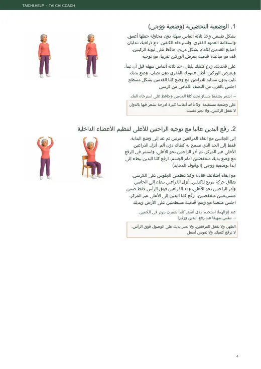 تشي غونغ لمدة 28 يوماً — صفحة داخلية