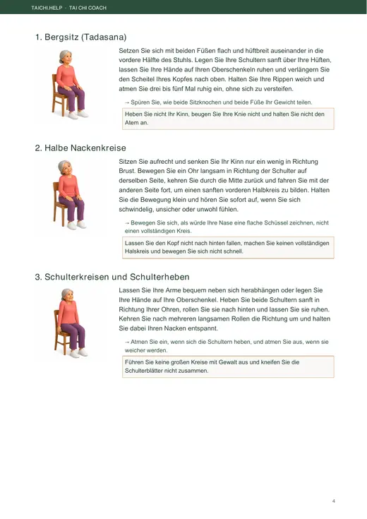 Stuhlyoga — 28 Tage