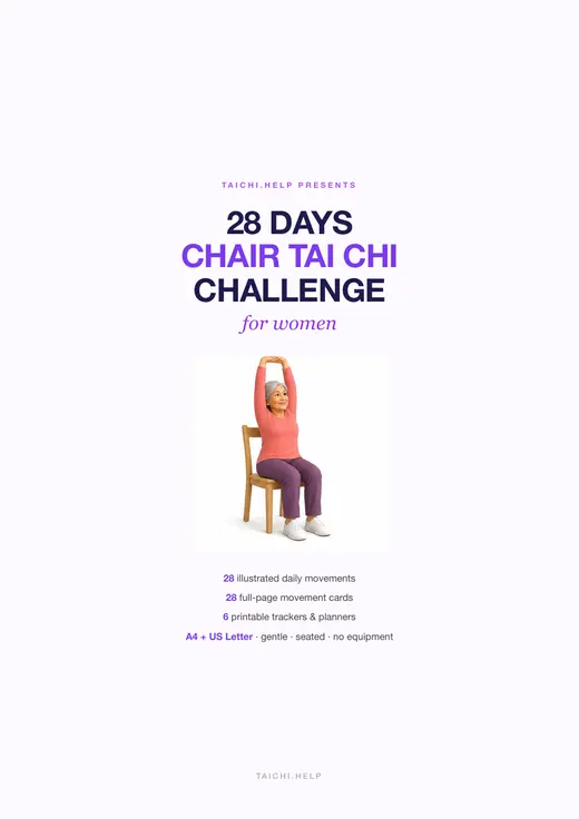 28-Day Chair Tai Chi — cover