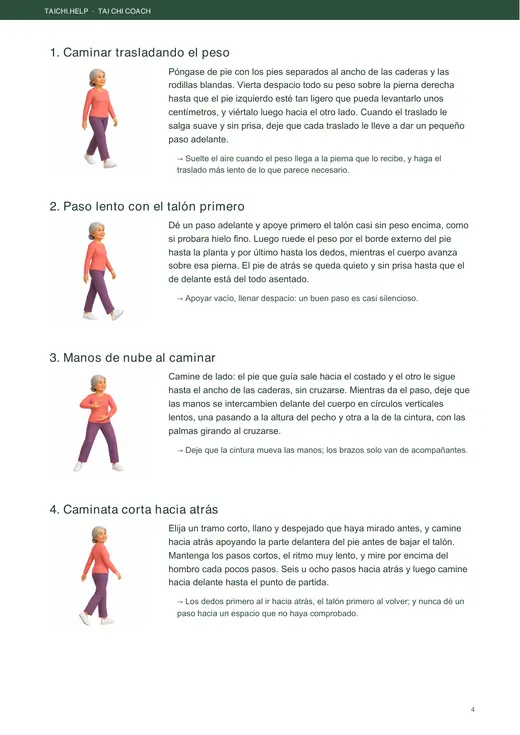 Tai Chi Caminando — 28 días
