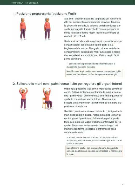 Qi Gong in 28 Giorni — pagina interna