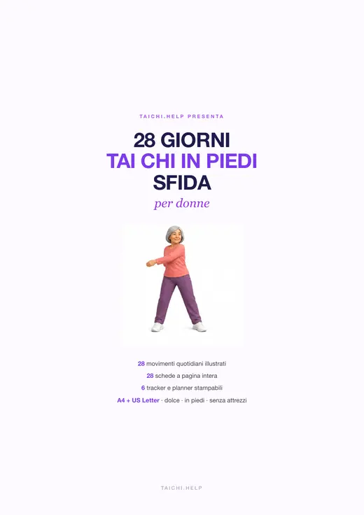 Tai Chi in Piedi in 28 Giorni — copertina