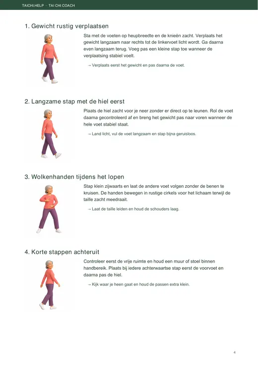 Wandelend Tai Chi — 28 dagen