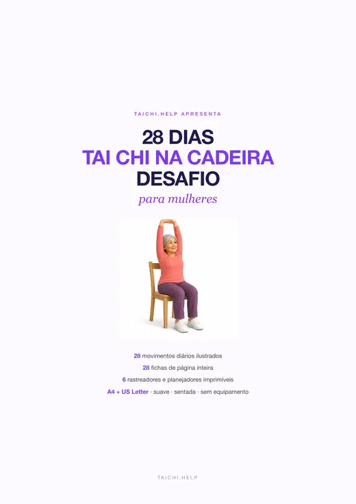 Tai Chi na Cadeira — 28 dias