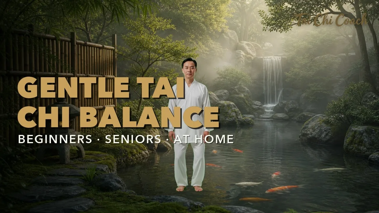 8 Min Gentle Tai Chi for Seniors: Improve Balance & Fall Prevention at Home